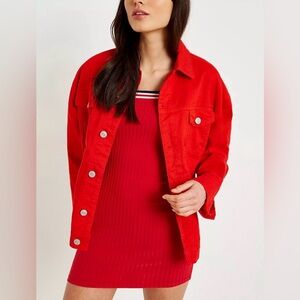 Comfy Red Tube Dress